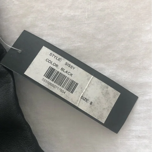 NWT S.A.S. 100% leather full skirt - Picture 4 of 10